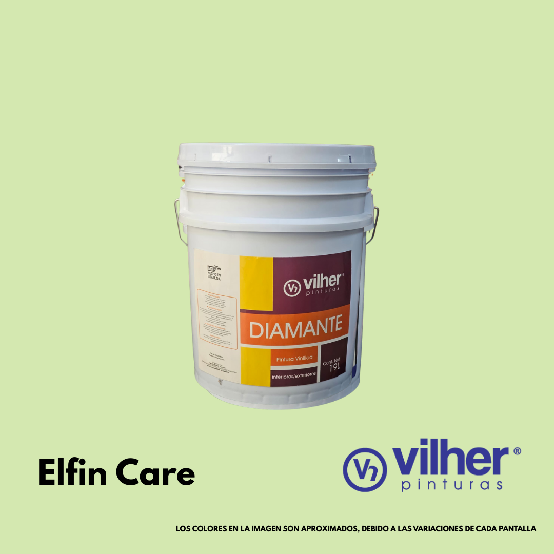 Pintura Vilher Vinílica Acrílica Diamante 19 Litros 3 Años Interior y Exterior
