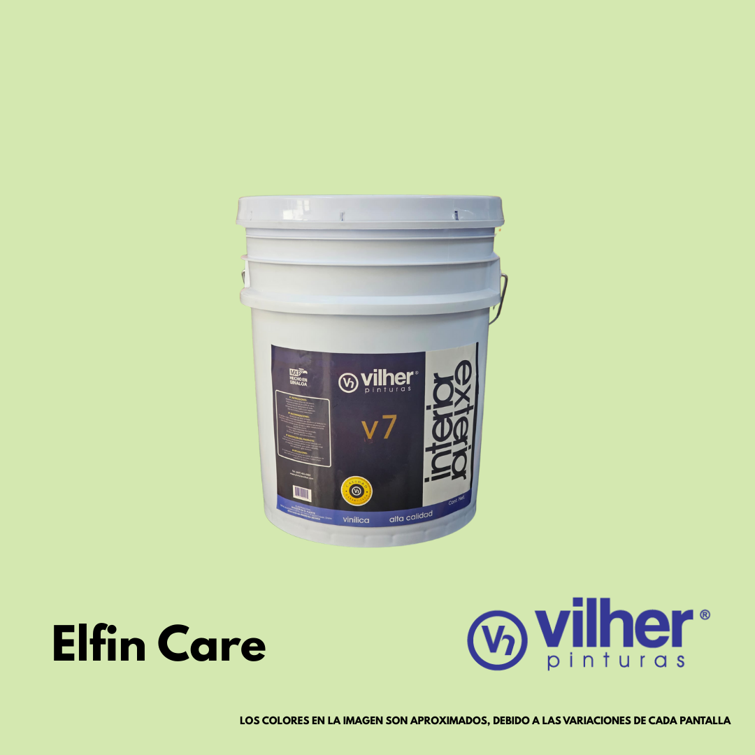 Pintura Vilher V7 Vinílica Acrílica 19 Litros 7 Años Interior y Exterior