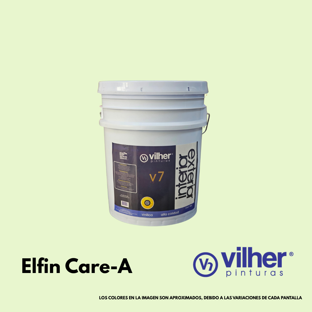 Pintura Vilher V7 Vinílica Acrílica 19 Litros 7 Años Interior y Exterior
