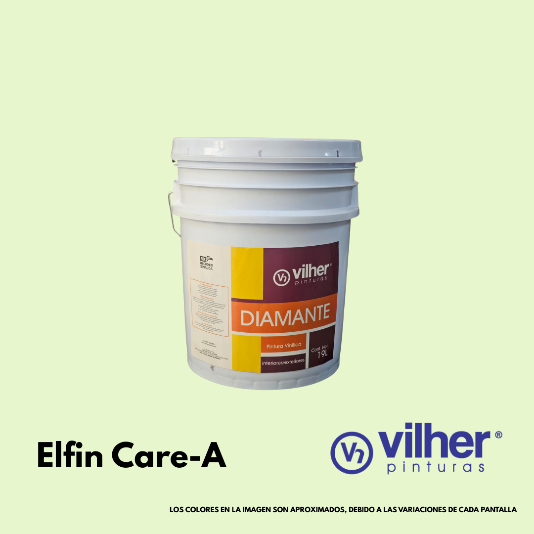 Pintura Vilher Vinílica Acrílica Diamante 19 Litros 3 Años Interior y Exterior