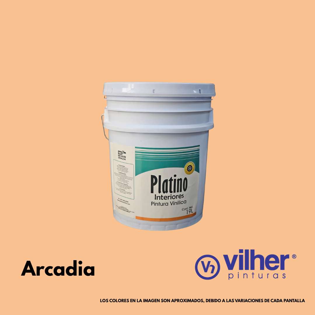 Pintura Vilher Vinílica Acrílica Platino 19 Litros Ideal para interiores