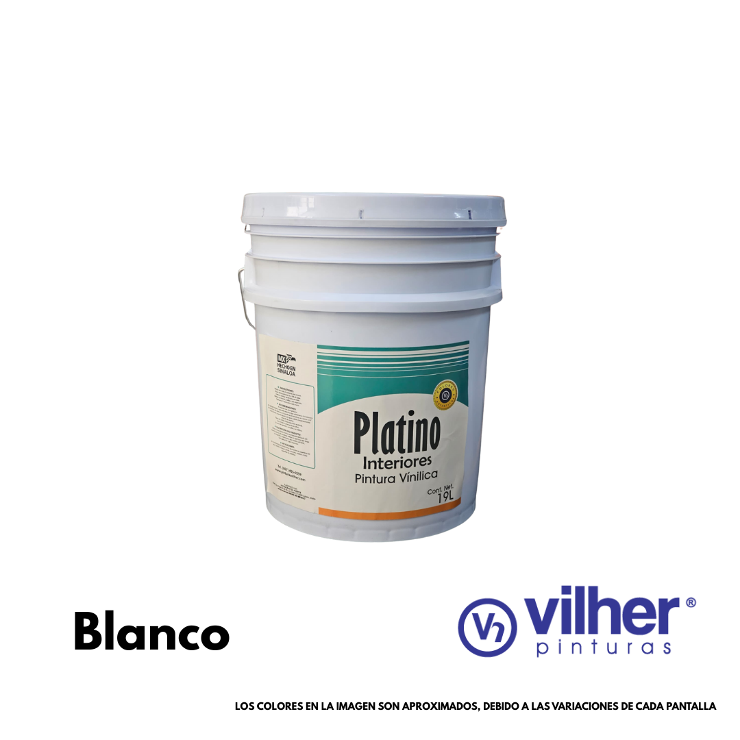 Pintura Vilher Vinílica Acrílica Platino 19 Litros Ideal para interiores