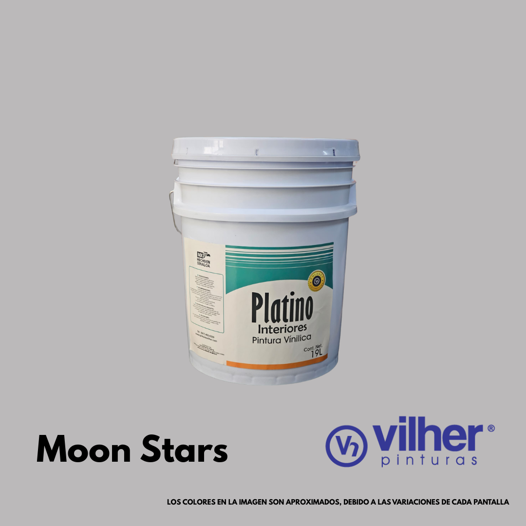 Pintura Vilher Vinílica Acrílica Platino 19 Litros Ideal para interiores