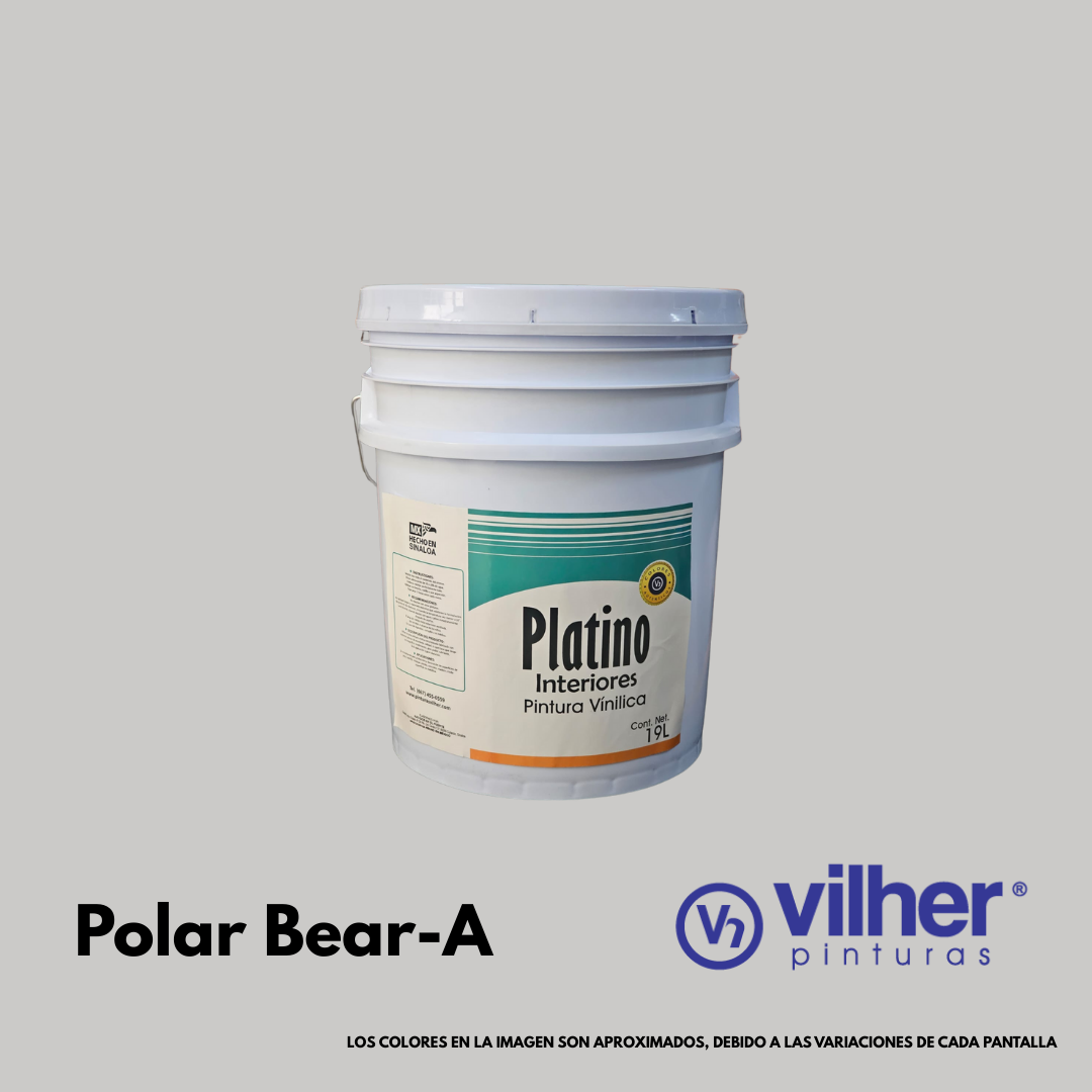 Pintura Vilher Vinílica Acrílica Platino 19 Litros Ideal para interiores
