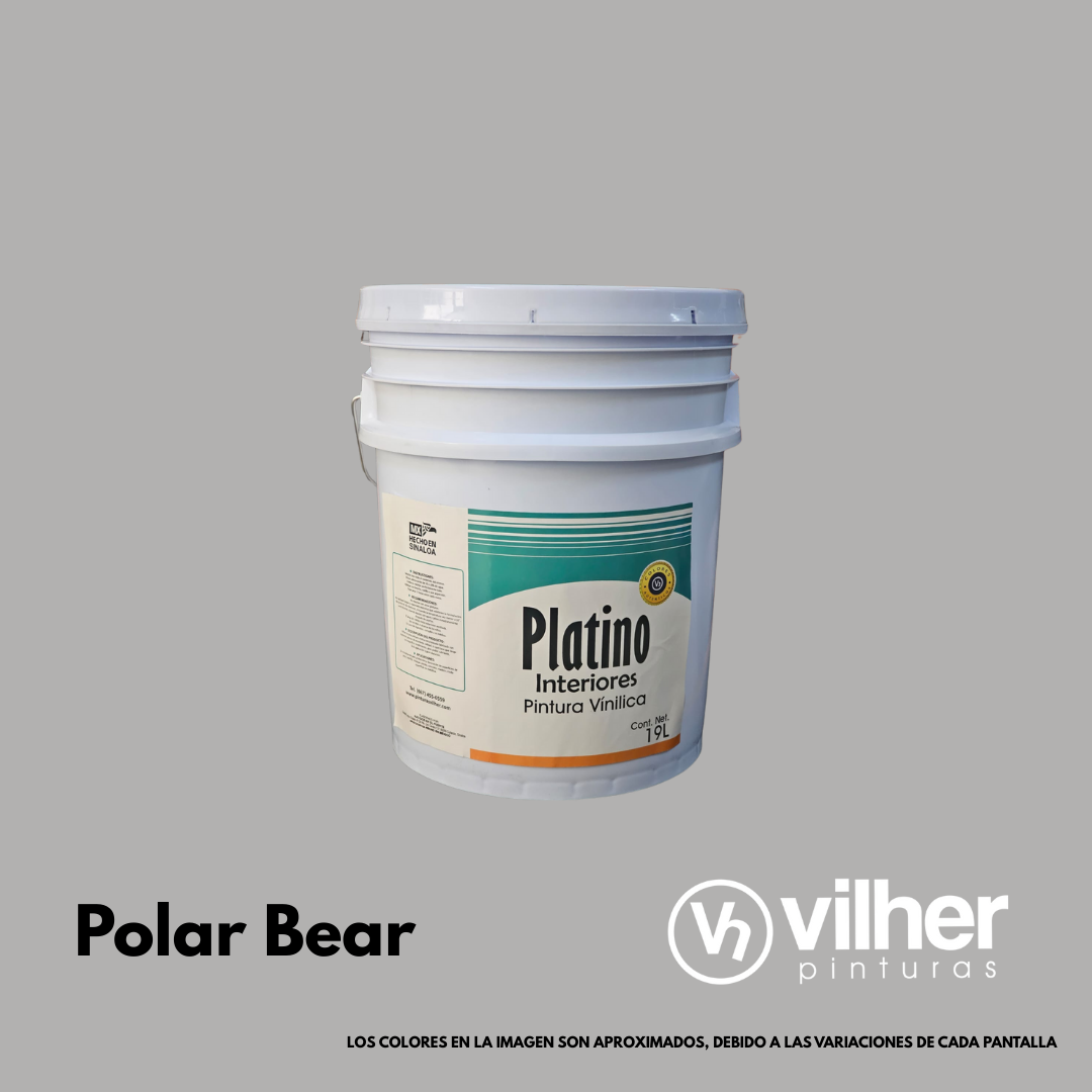 Pintura Vilher Vinílica Acrílica Platino 19 Litros Ideal para interiores