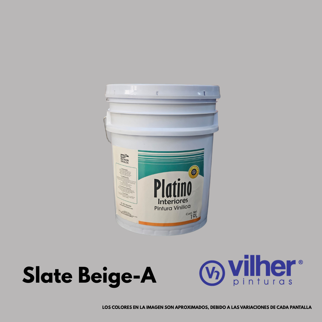 Pintura Vilher Vinílica Acrílica Platino 19 Litros Ideal para interiores