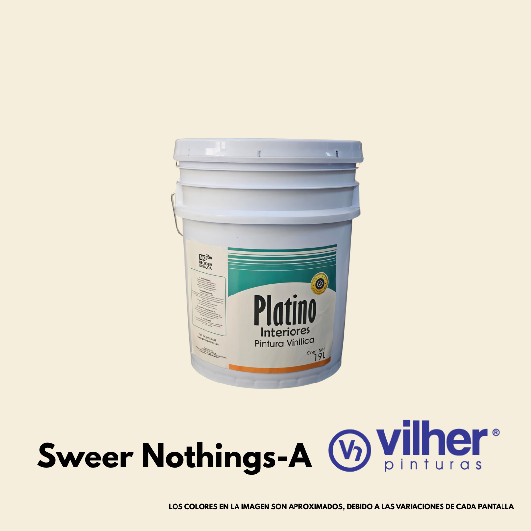 Pintura Vilher Vinílica Acrílica Platino 19 Litros Ideal para interiores