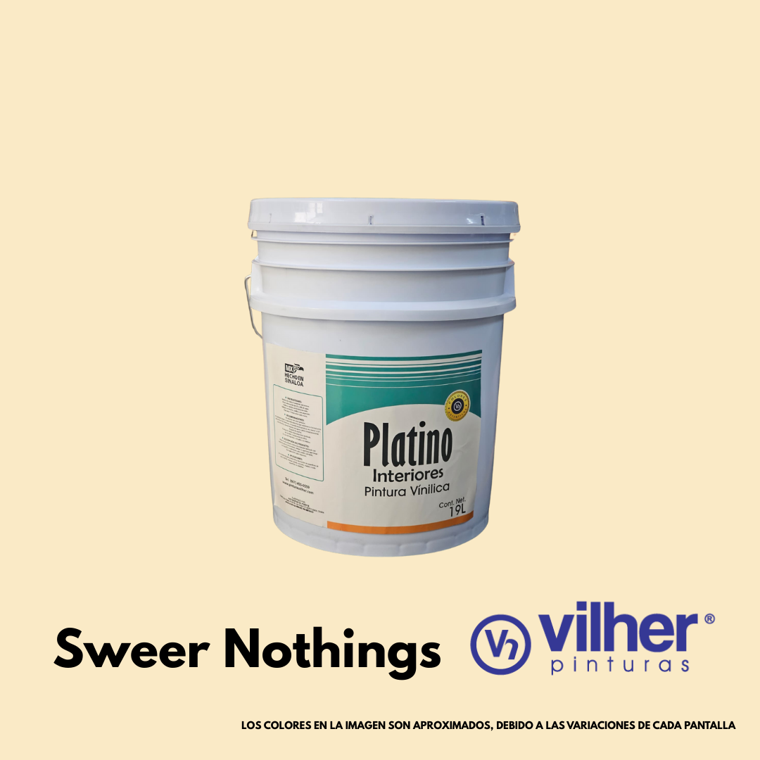 Pintura Vilher Vinílica Acrílica Platino 19 Litros Ideal para interiores