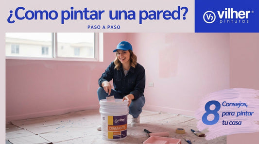 Cómo pintar una pared paso a paso