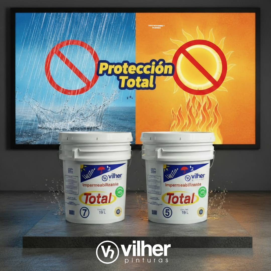 Impermeabilizante Fibratado TOTAL 19 Litros 5 Años