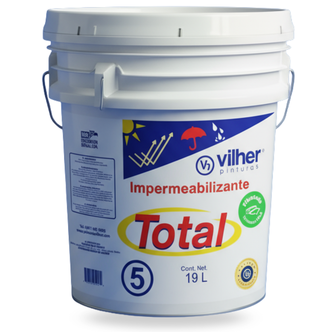 Impermeabilizante Fibratado TOTAL 19 Litros 5 Años